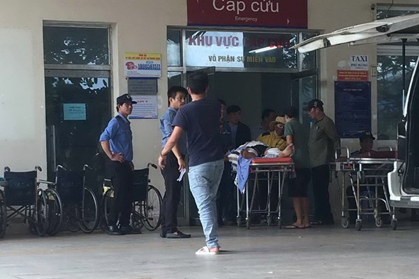 Nổ bình khí ga tại Khu kinh tế Dung Quất làm chín người bị thương - Anh 1