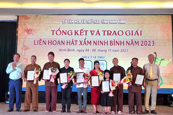 Liên hoan hát Xẩm Ninh Bình mở rộng năm 2023: Bảo tồn và phát huy giá trị truyền thống - Anh 1