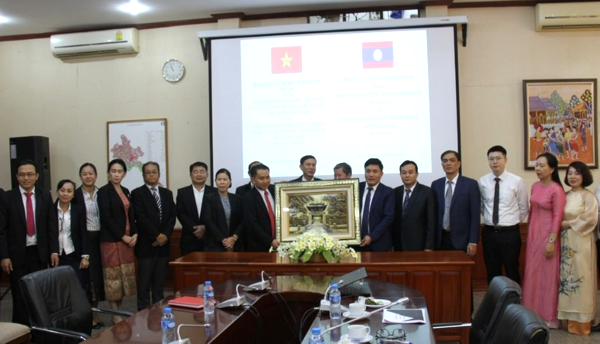 Văn phòng Bộ VHTTDL Việt Nam và Văn phòng Bộ TTVHDL Lào ký kết hợp tác giai đoạn 2023-2027 - Anh 6