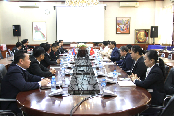 Văn phòng Bộ VHTTDL Việt Nam và Văn phòng Bộ TTVHDL Lào ký kết hợp tác giai đoạn 2023-2027 - Anh 1