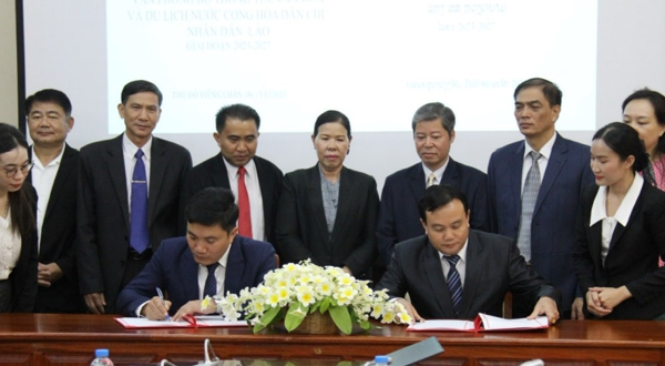 Văn phòng Bộ VHTTDL Việt Nam và Văn phòng Bộ TTVHDL Lào ký kết hợp tác giai đoạn 2023-2027 - Anh 4