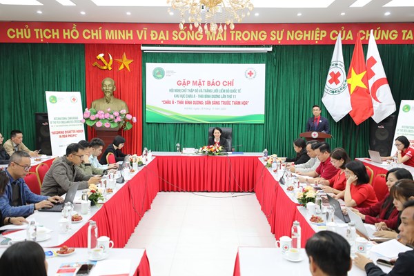 Lần thứ hai Việt Nam đăng cai tổ chức Hội nghị Chữ thập đỏ và Trăng lưỡi liềm đỏ quốc tế - Anh 1