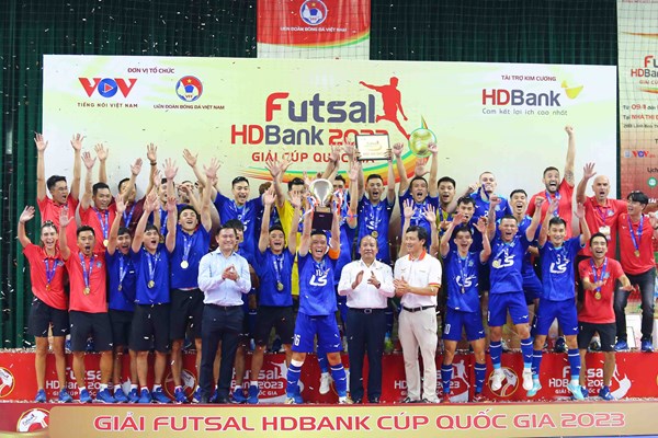 Thái Sơn Nam vô địch Giải Futsal Cúp Quốc gia 2023 - Anh 2