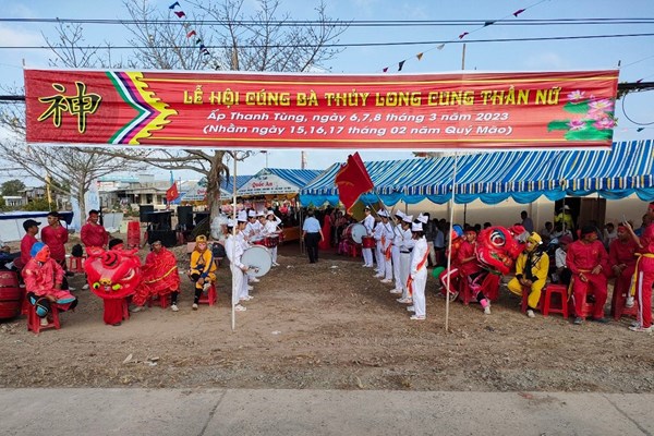 Lễ hội Vía Bà Thủy Long ở tỉnh Cà Mau - Anh 1