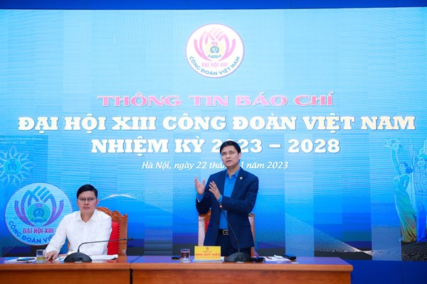 1.100 đại biểu sẽ tham dự Đại hội XIII Công đoàn Việt Nam - Anh 1