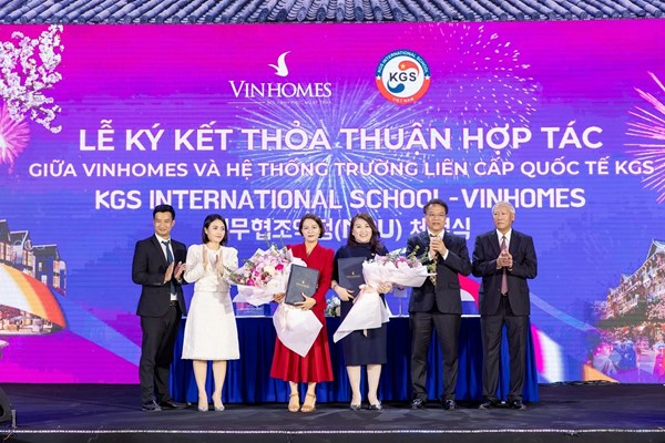 Vinhomes và KGS - Hàn Quốc hợp tác phát triển hệ thống giáo dục liên cấp quốc tế - Anh 1