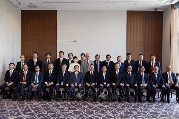 Chủ tịch nước tiếp lãnh đạo Liên minh Nghị sĩ Hữu nghị Nhật Bản - Việt Nam - Anh 3