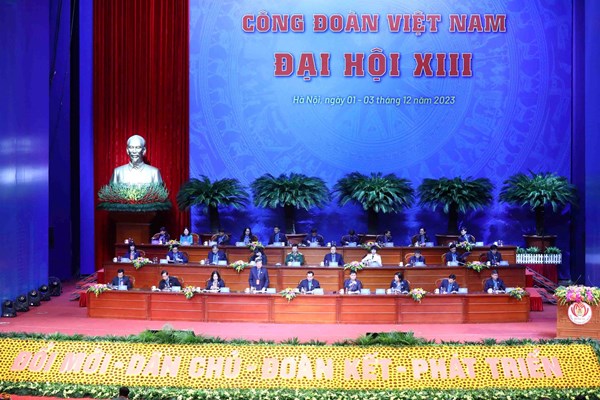 Khai mạc Đại hội XIII Công đoàn Việt Nam - Anh 6