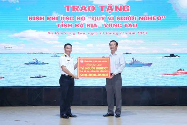 Tổng công ty Tân Cảng Sài Gòn thực hiện công tác dân vận tại Bà Rịa - Vũng Tàu - Anh 5