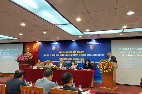Tìm giải pháp thúc đẩy nghiên cứu khoa học và giảng dạy văn học so sánh ở Việt Nam - Anh 1