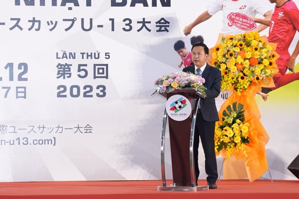 Khởi tranh Giải bóng đá Thiếu niên quốc tế U13 Việt Nam – Nhật Bản năm 2023 - Anh 3