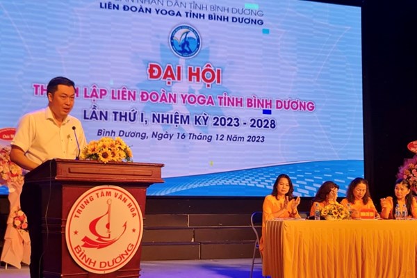 Thành lập Liên đoàn Yoga Bình Dương - Anh 2