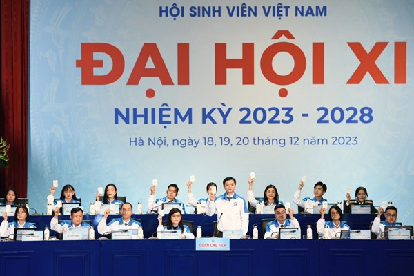 Gần 700 đại biểu dự Đại hội đại biểu toàn quốc Hội Sinh viên Việt Nam lần XI - Anh 2