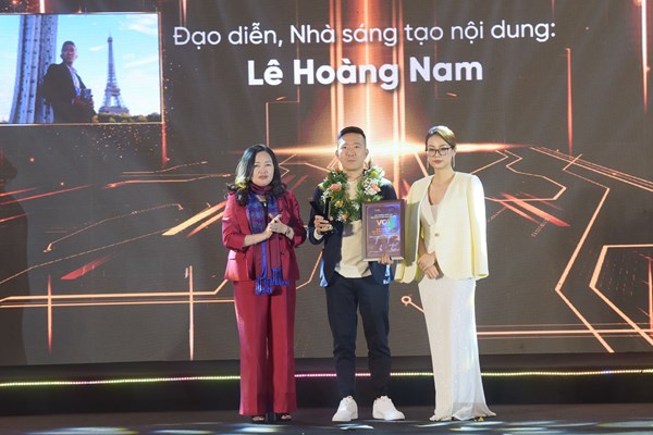 Lần đầu tiên trao Giải thưởng Sáng tạo Nội dung số Việt Nam năm 2023:  Vinh danh 15 giải thưởng ở 7 hạng mục - Anh 10