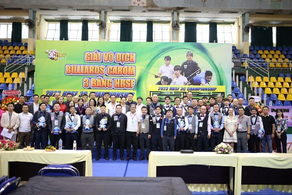 Dàn cao thủ hội tụ tại giải Billiards Carom 3 băng HBSF 2023 - Anh 1