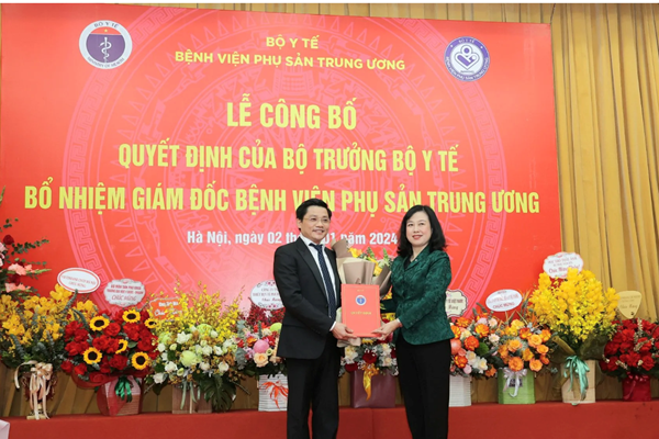 GS.TS Nguyễn Duy Ánh được điều động làm Giám đốc Bệnh viện Phụ sản Trung ương - Anh 1