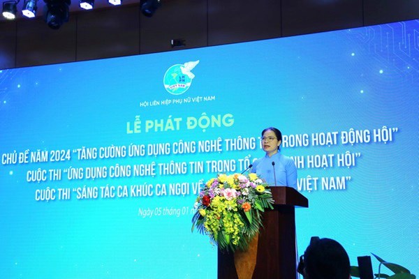 Đẩy mạnh chuyển đổi số trong các hoạt động của Hội LHPN Việt Nam - Anh 2