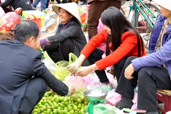 Chợ Đình: Phiên chợ Tết độc đáo ở Nam Định - Anh 3