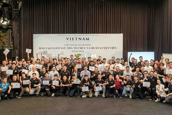 Liên đoàn quyền Anh Việt Nam tổ chức lớp tập huấn giám sát và HLV chuyên nghiệp - Anh 3