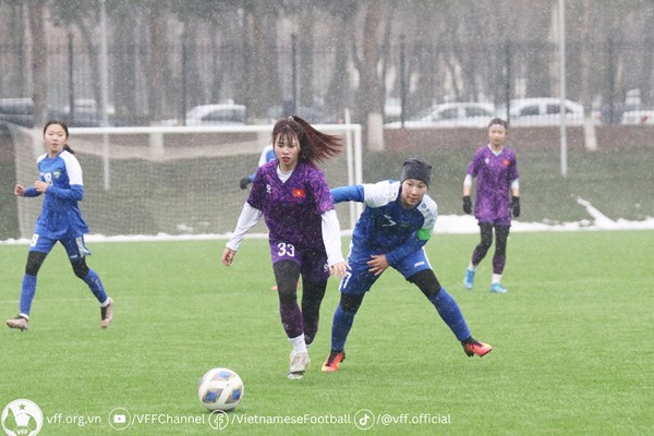 U20 nữ Việt Nam “thử lửa” trước thềm vòng loại World Cup - Anh 2