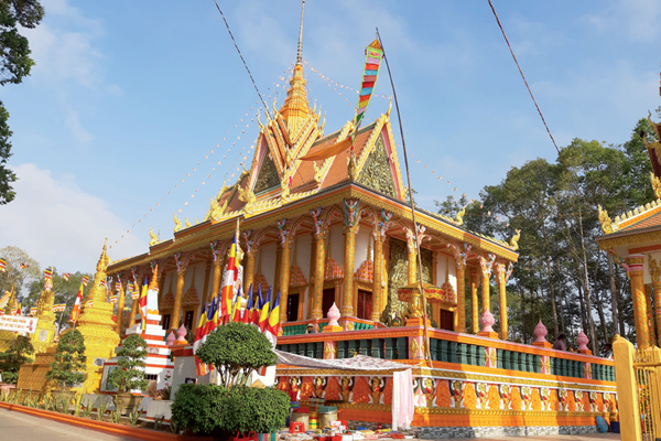 Sóc Trăng: Khánh thành Chánh điện chùa Khmer Chrôi Tưm Chắs - Anh 1