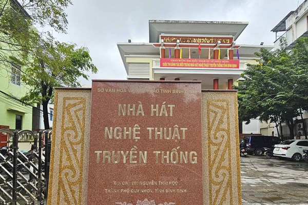 Phát động cuộc thi sáng tác biểu trưng Nhà hát Nghệ thuật truyền thống tỉnh Bình Định - Anh 3