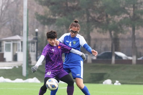 U20 nữ Việt Nam thắng 4-1 trước U20 nữ Uzbekistan - Anh 1