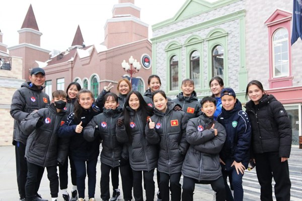 U20 nữ Việt Nam được “tiếp lửa” trước thềm vòng loại World Cup - Anh 1