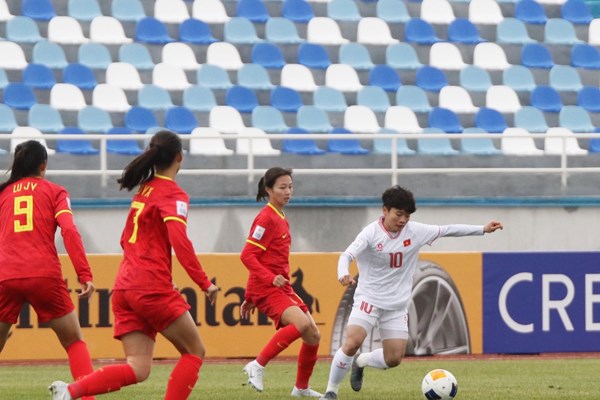 U20 nữ Việt Nam kết thúc hành trình tại vòng loại World Cup - Anh 1