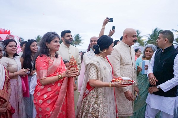 Mãn nhãn siêu đám cưới Ấn Độ siêu độc lạ tại quần thể Vinpearl Nam Hội An - Anh 10