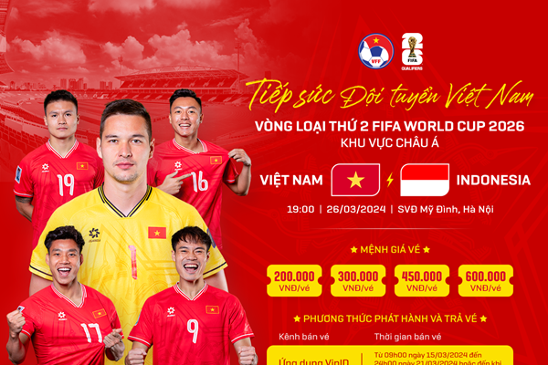 Vé xem trận Việt Nam - Indonesia chỉ từ 200.000 đồng - Anh 1