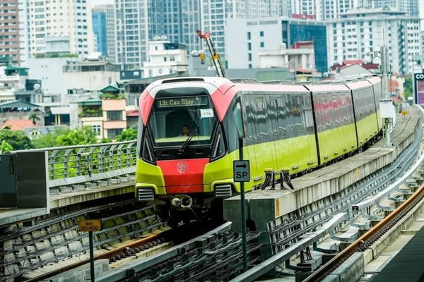 Vận hành thử tuyến metro Nhổn - ga Hà Nội - Anh 1