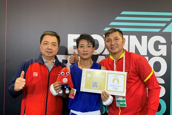 Võ sĩ Kim Ánh giành vé thứ 5 cho thể thao Việt Nam tại Olympic: Thêm niềm tin và động lực - Anh 1