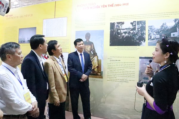 Bắc Giang: Trưng bày chuyên đề kỷ niệm 140 năm khởi nghĩa Yên Thế - Anh 1