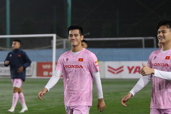 Các tuyển thủ Việt Nam tự tin giành kết quả tốt trước Indonesia - Anh 2