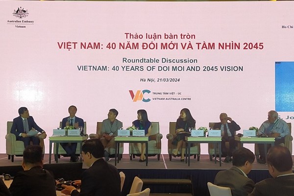 “Việt Nam: 40 năm Đổi mới và tầm nhìn 2045” - Anh 1