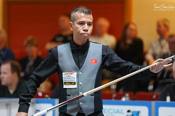 Việt Nam vô địch giải Billiards Carom 3 băng đồng đội thế giới - Anh 1