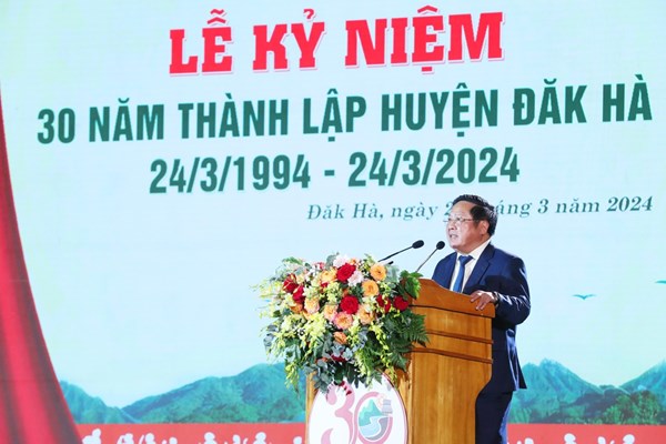 Kon Tum: Huyện Đăk Hà kỷ niệm 30 năm thành lập - Anh 5