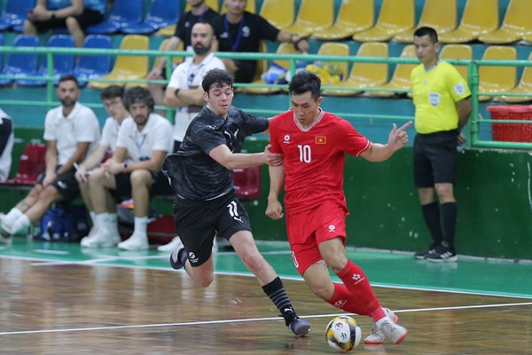Tuyển Futsal Việt Nam chia điểm với New Zealand trong ngày ra quân giải quốc tế TP.HCM - Anh 2