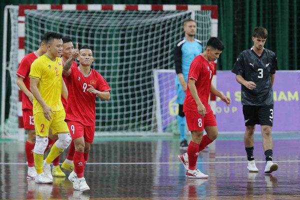 Tuyển Futsal Việt Nam chia điểm với New Zealand trong ngày ra quân giải quốc tế TP.HCM - Anh 1