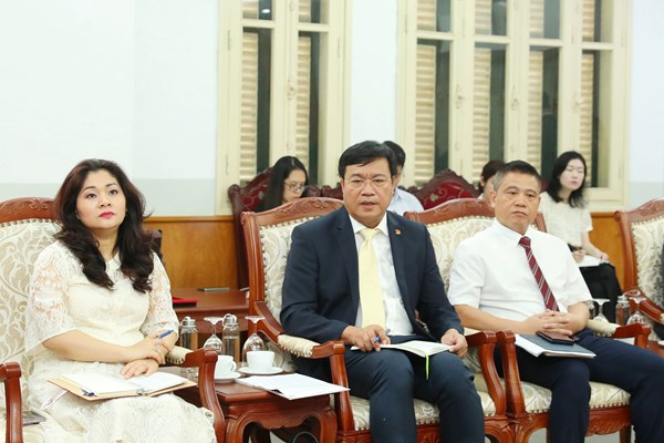 Thứ trưởng Bộ VHTTDL Hoàng Đạo Cương làm việc với Tập đoàn CJ Việt Nam - Anh 3