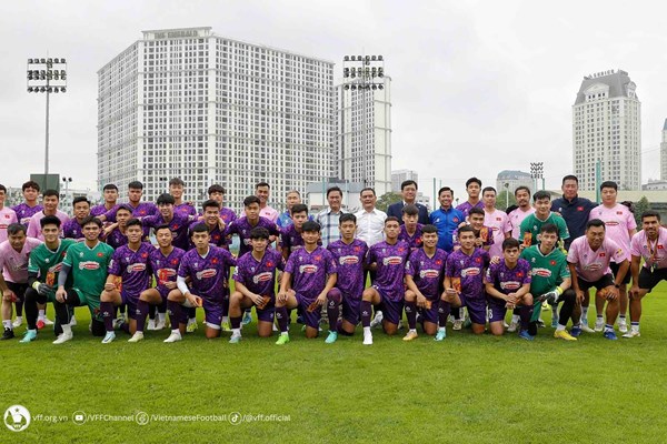 U23 Việt Nam đoàn kết, quyết tâm thi đấu đạt kết quả tốt nhất tại giải châu Á - Anh 2
