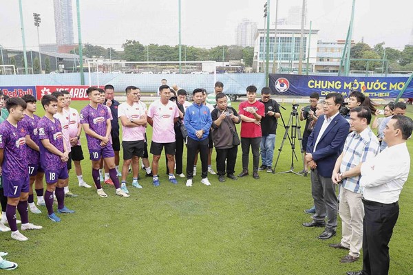 U23 Việt Nam đoàn kết, quyết tâm thi đấu đạt kết quả tốt nhất tại giải châu Á - Anh 1