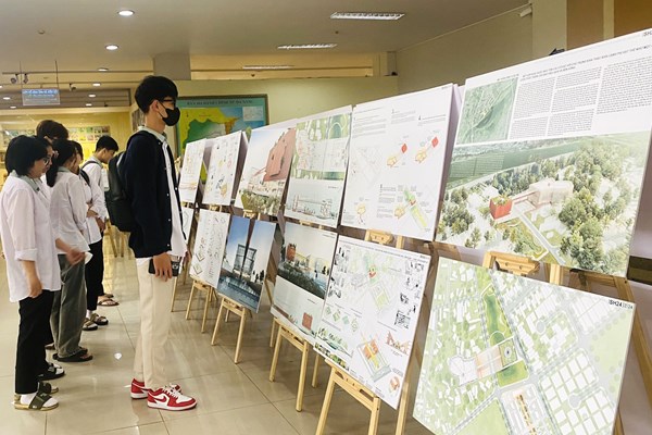 Đà Nẵng: Trưng bày 14 phương án dự thi quy hoạch, kiến trúc Bảo tàng Điêu khắc Chăm cơ sở 2 - Anh 1