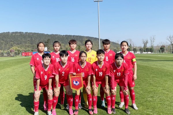 U16 nữ Việt Nam thắng đậm trận ra quân giải quốc tế Thổ Nhĩ Kỳ - Anh 1