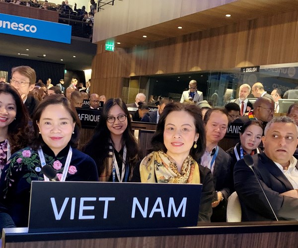 Việt Nam tham dự Diễn đàn Bộ trưởng Văn hóa UNESCO - Anh 1