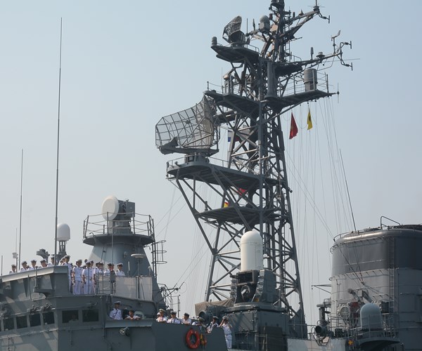 Tàu Bảo vệ trên biển Nhật Bản cập cảng Tiên Sa thăm Đà Nẵng - Anh 4