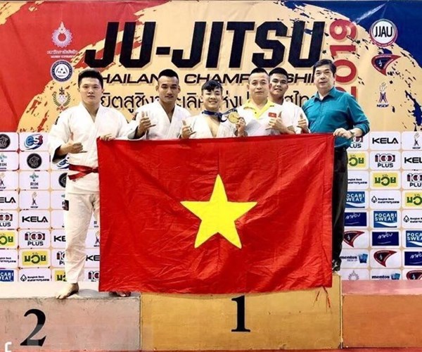 Việt Nam giành huy chương Vàng tại giải Ju-Jitsu Thái Lan mở rộng - Anh 1