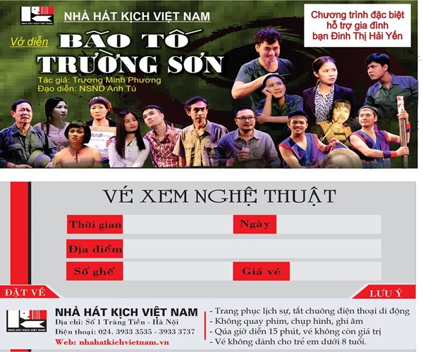 Chương trình nghệ thuật hỗ trợ gia đình Đinh Thị Hải Yến - Anh 1