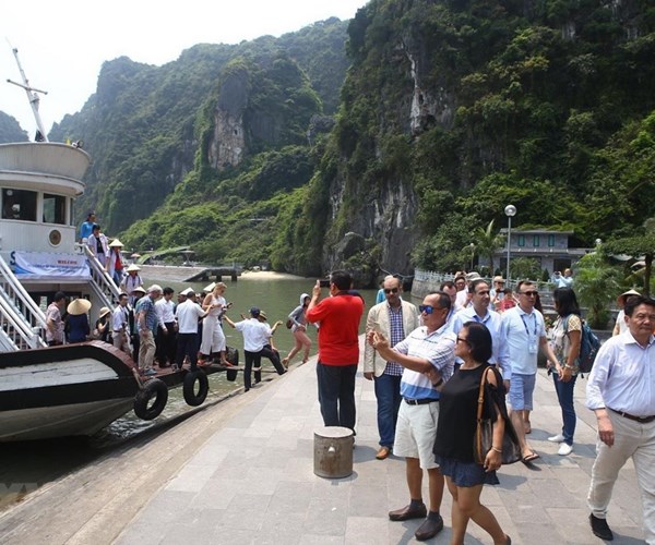 Quảng Ninh: Dừng cấp phép các tàu chở khách ra biển từ 11 giờ ngày 3.7 - Anh 1